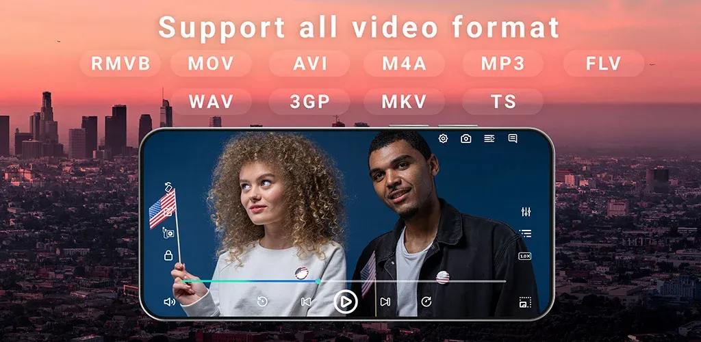 HD Video Player All Formats — приложение, которое поддерживает просмотр видео в различных форматах