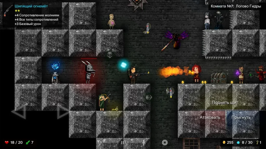 Tallowmere — игра, которая отправит вас в бесконечное приключение в подземельях
