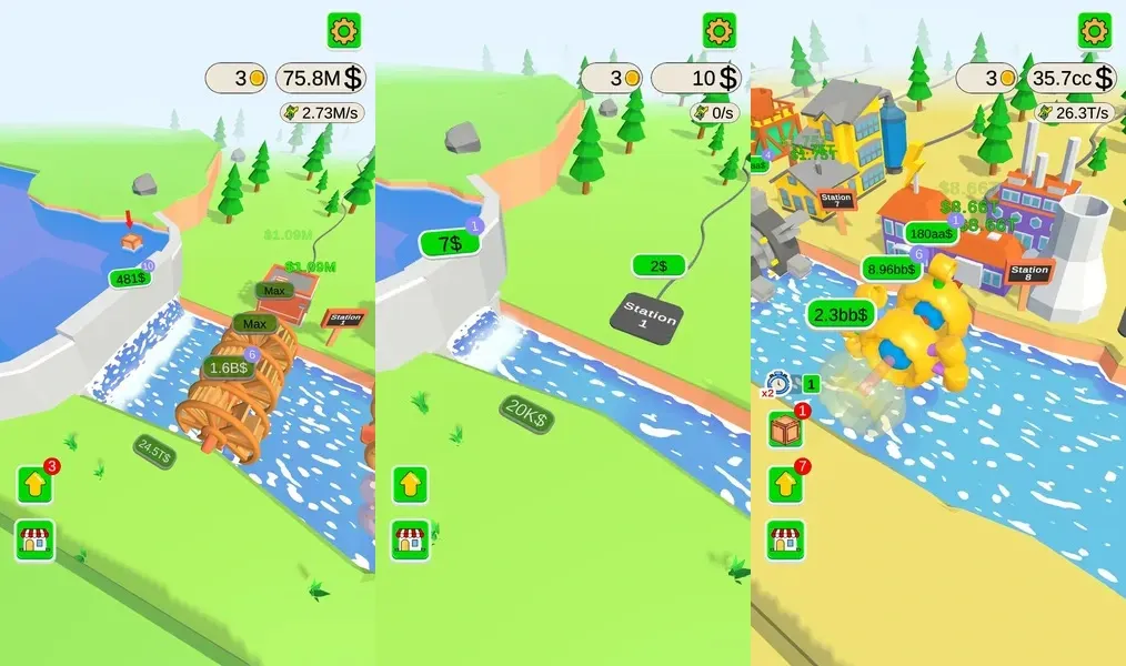 Water Power - простой и увлекательный геймплей