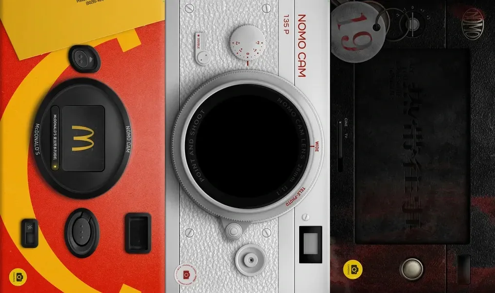 NOMO CAM — Приложение предлагает множество реалистичных настроек камеры