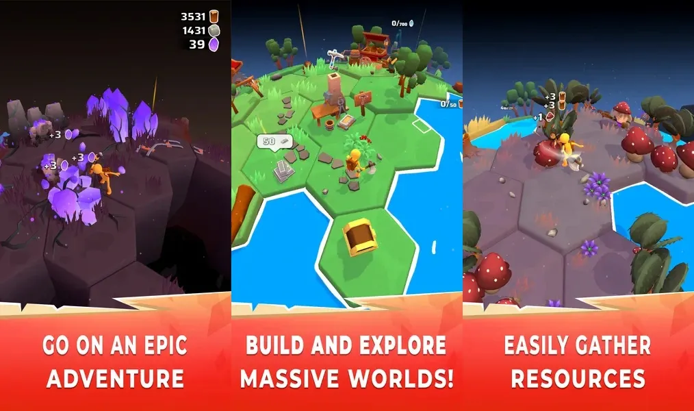 Pocket Worlds Adventure — приключенческая игра на выживание в открытом мире
