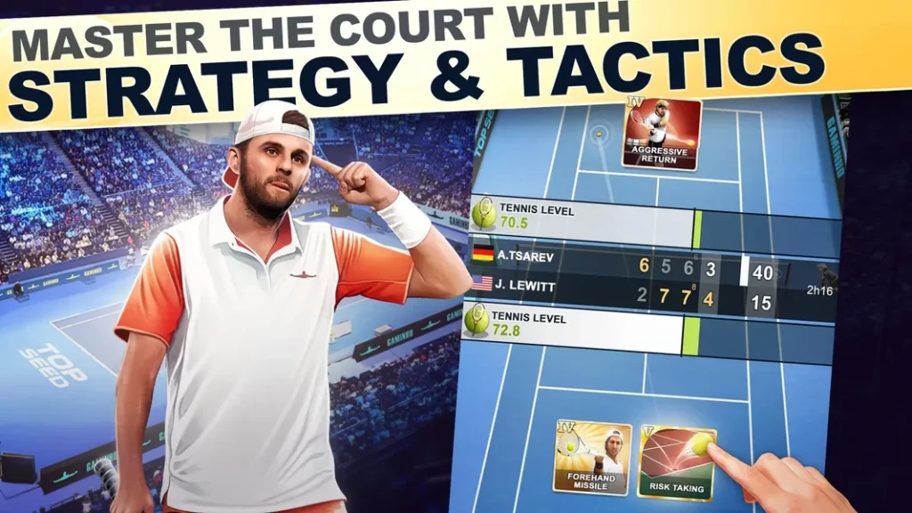 TOP SEED Tennis Manager – спортивная игра для тренировки теннисистов