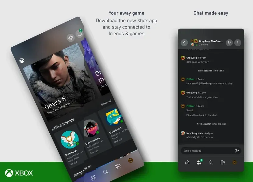 Xbox — идеальное приложение-компаньон для устройств Xbox на мобильных платформах