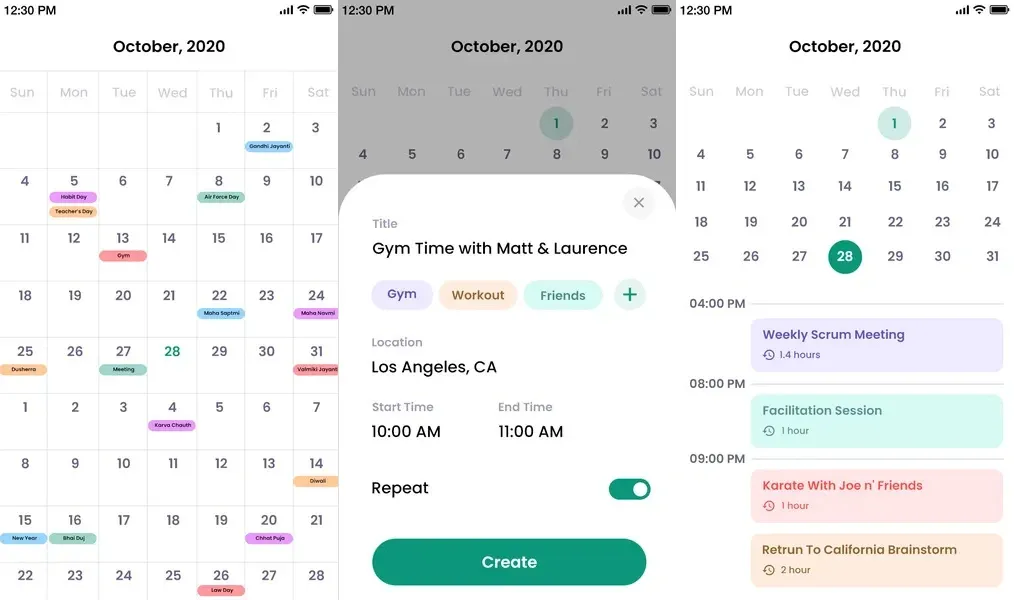 Calendar — альтернативный календарь для повышения производительности