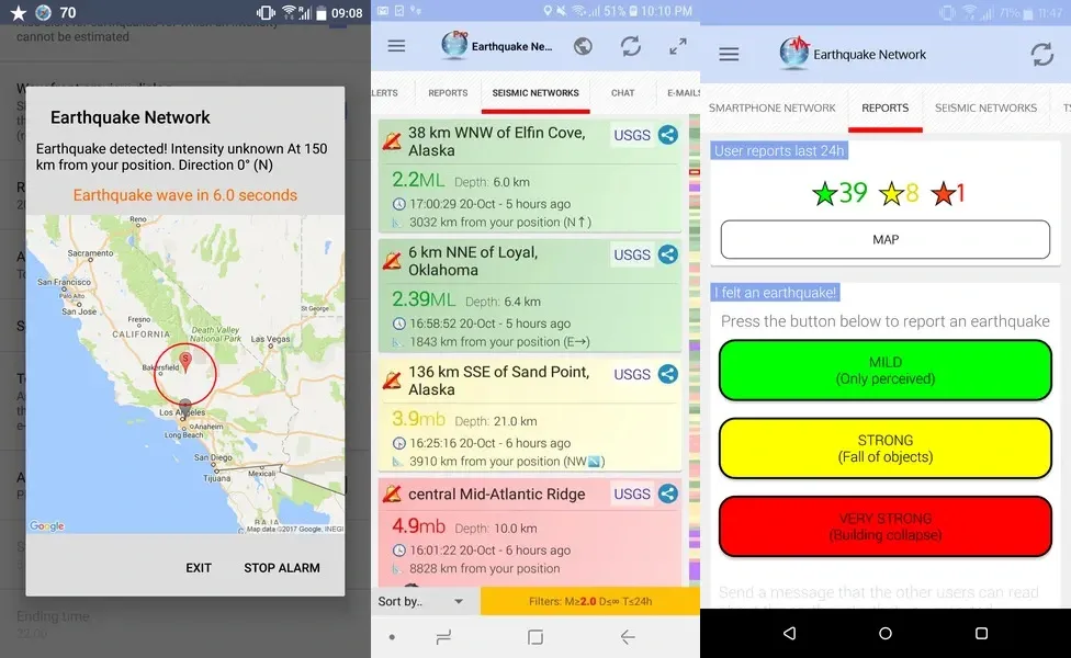 Earthquake Network PRO – мобильное приложение для прогнозирования землетрясений с высокой точностью