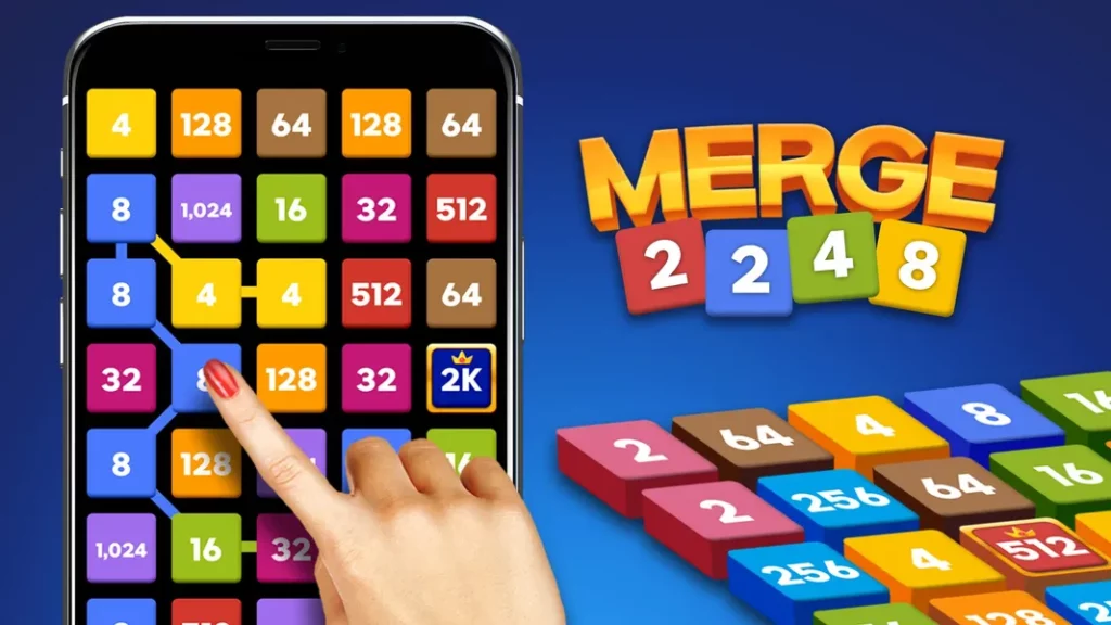 Merge 2248 – увлекательная комбинированная игра-головоломка с элементом слияния числовых блоков