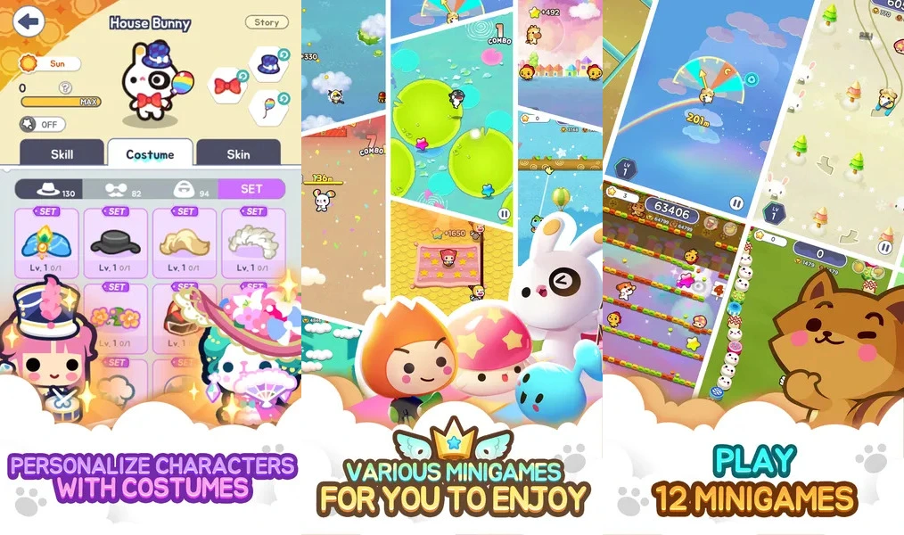 MiniGame Paradise – казуальная игра, в которой собраны привлекательные мини-игры