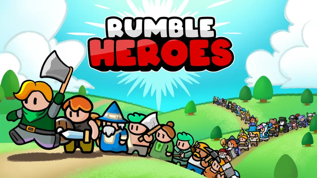 Rumble Heroes - простой, но красочный геймплей