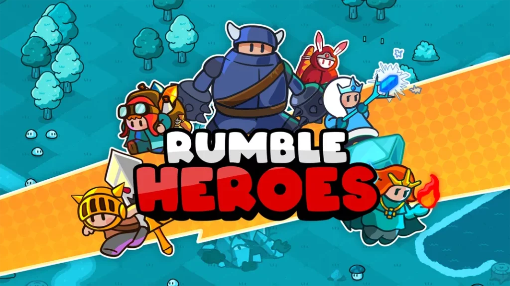 Rumble Heroes - удобное управление одной рукой