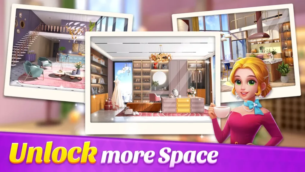 Станьте настоящим дизайнером в игре Space Decor : Mansion
