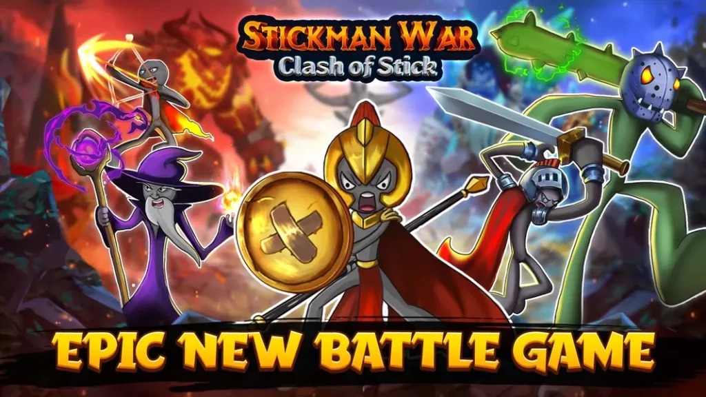 Stickman War : Clash of Stick - погрузитесь в мир боев