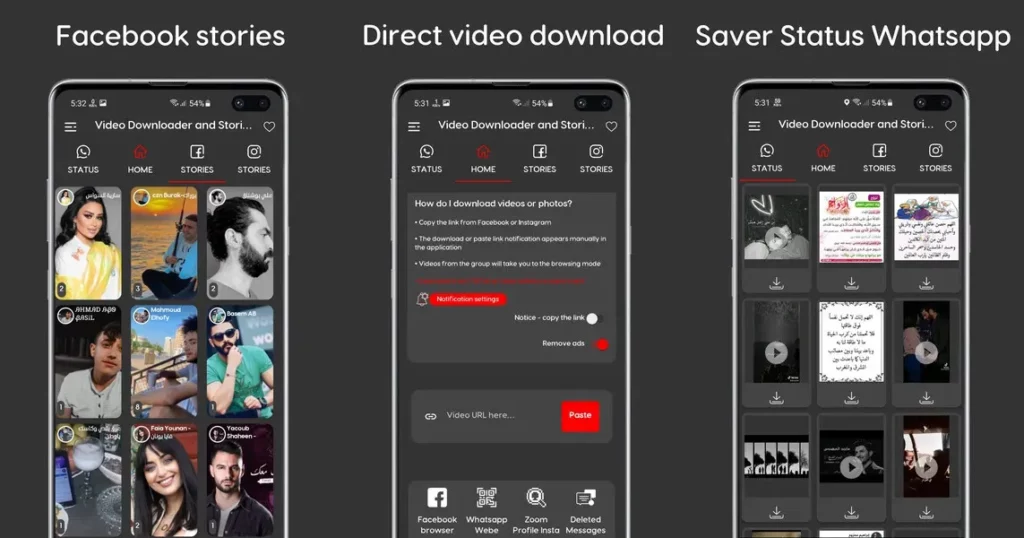 Video Downloader and Stories / Загрузчик видео и рассказы — эффективно загружайте любое видео из интернета на свое устройство