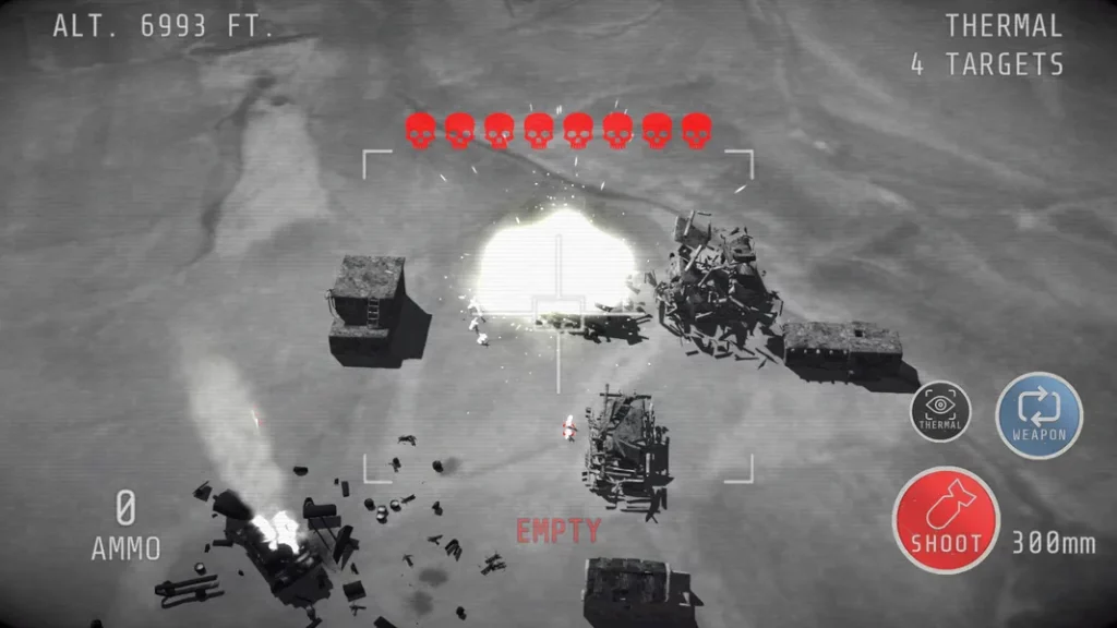 Gunship Operator 3D — игра в жанре экшн, в которой вы управляете военным истребителем