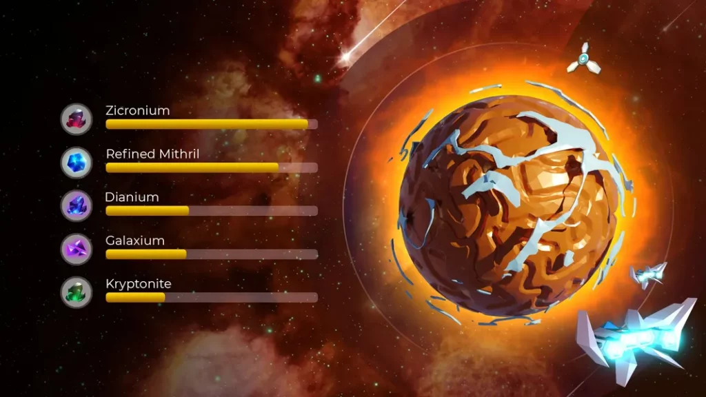 Idle Universe: Offline Miner – игра по добыче ресурсов с планет в галактике