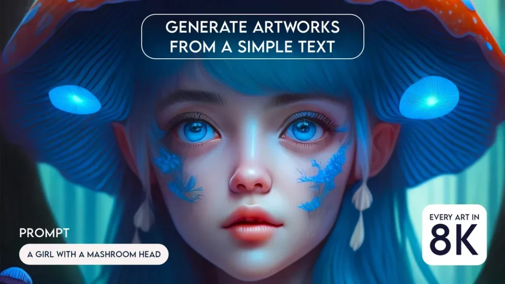 Imagine : AI Art Generator — приложение с искусственным интеллектом, которое создает цифровые шедевры