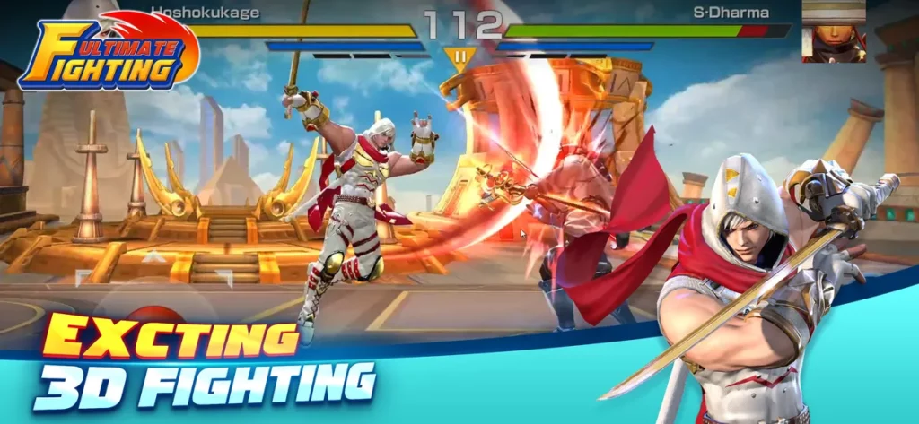 Впечатляющая 3D-графика в игре Ultimate Fighting