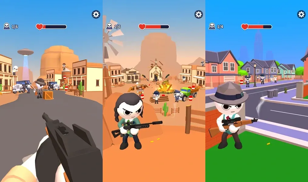 Mafia Sniper — казуальная игра, вдохновленная захватывающими битвами мафиозных банд