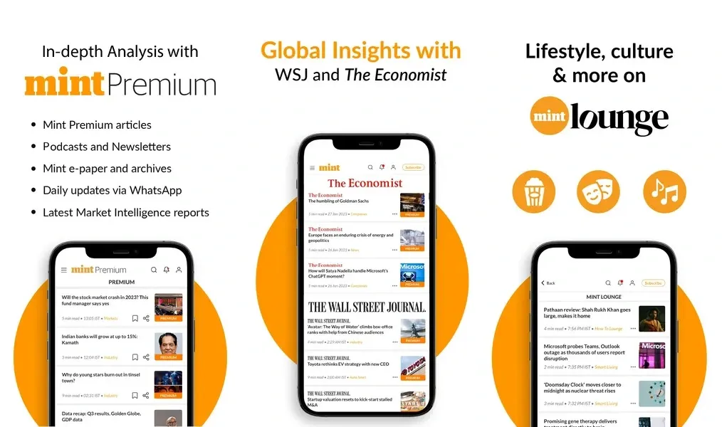 Mint — самое быстрое и точное приложение мировых деловых и финансовых новостей