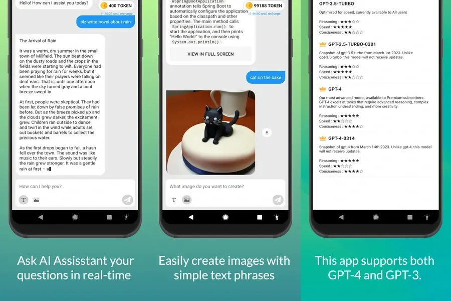 AI Chat Assistant — приложение для чат-ботов, в котором используется передовая технология GPT
