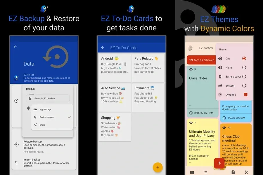 EZ Notes — популярное простое приложение для создания заметок