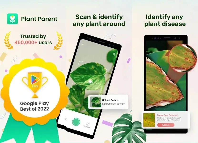 Plant Parent – ​​приложение предлагающее советы по уходу за растениями