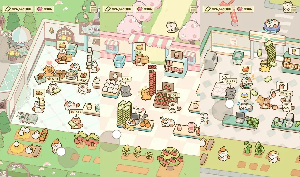 Воплощайте мечты в реальность с кошачьим чутьем в игре Cat Mart : Mini Market Tycoon