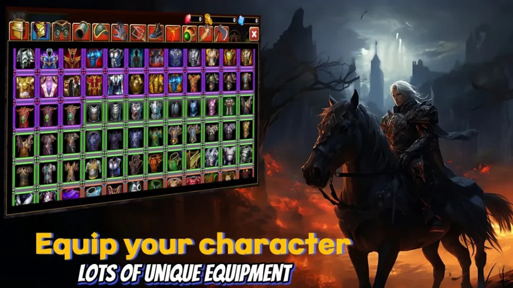 Оптимизируйте силу персонажа через магазин и лабораторию в игре Darkside Dungeon