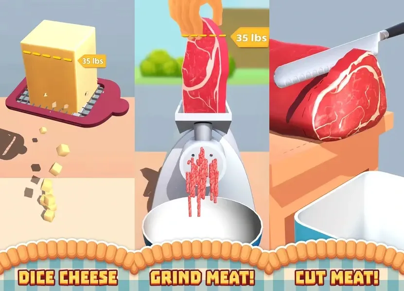 Food Cutting – игра по нарезке еды, которая тренирует терпение игроков