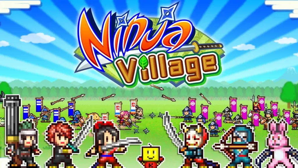 Ninja Village – аркадная игра, позволяющая вам стать начинающим лидером деревни ниндзя