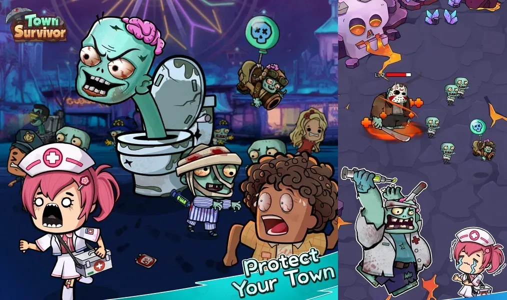 Town Survivor – стратегическая игра, вдохновленная борьбой с зомби