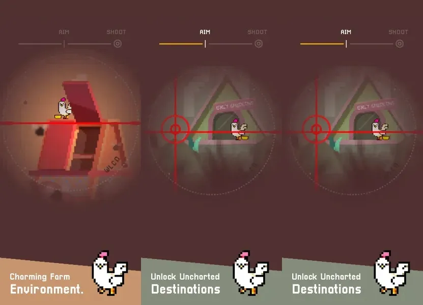 Who Let The Chickens Out? – экшн-игра в сочетании с элементами куриного снайпера