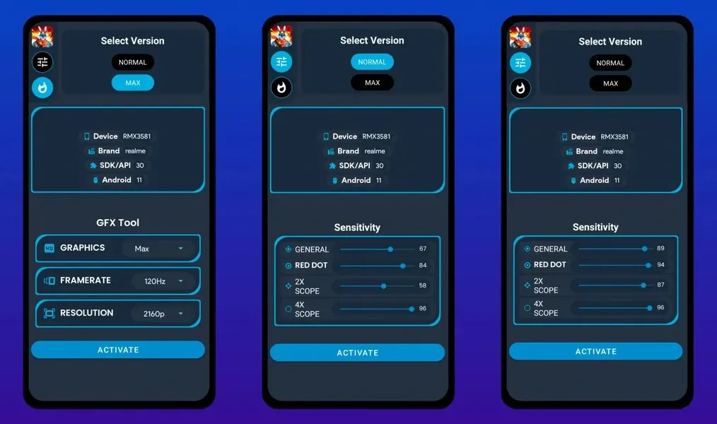 Raistar Macro Fire Ontap Sensi – приложение для улучшения эффективности игр