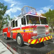 Fire Truck Firefighter Squad 3